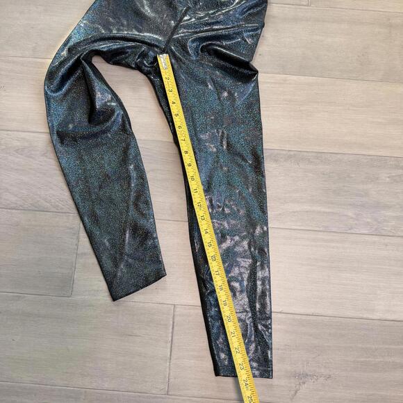 Heroine Sport Women's Black Holographic Activewear Leggings Size M - Picture 8 of 8